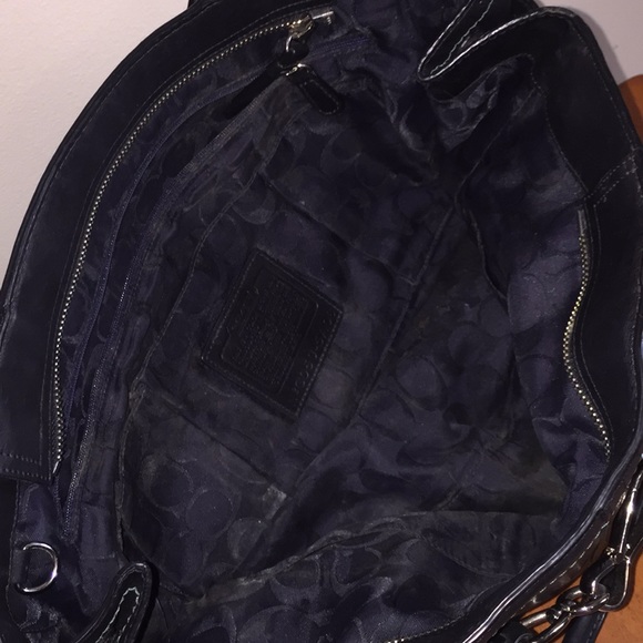 Coach Hampton's Carryall Tote Belted Purse - Picture 9 of 9